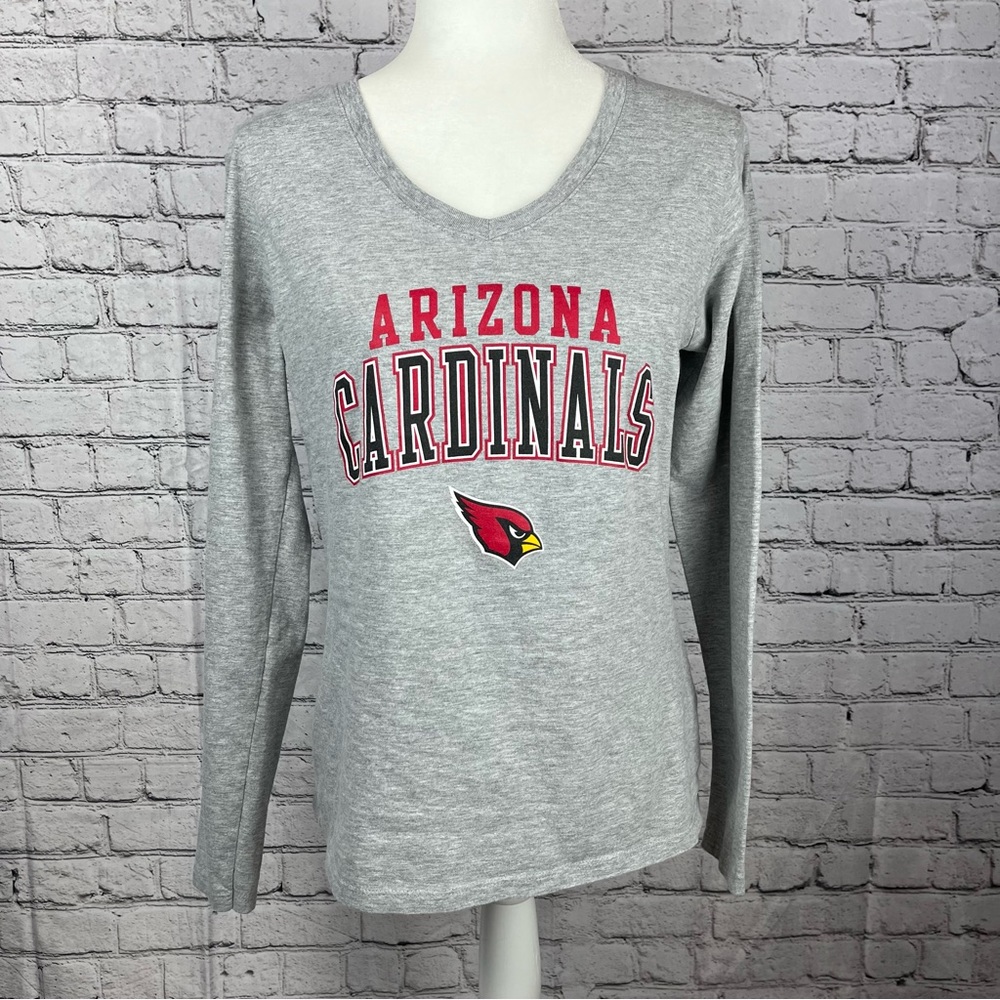 Fanatics Arizona Cardinals V-neck Long Sleeve T-shirt M